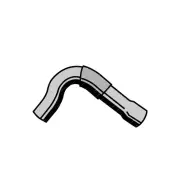 Superspares Upper Radiator Hose for Nissan Homy E24 Homer F20 PF20 Urvan