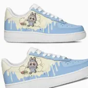 Custom Nike Air force 1 sneakers. The monsters Labubu design womens 8