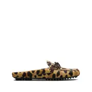 [Car Shoe] Car Shoe Leopard-print Slippers 39 IT BROWN