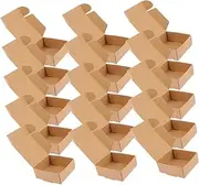Operitacx 30pcs Boxes Packing Boxes Shipping Boxes Jewelry Wrapping Boxes Cardboard Boxes Boxes Mailer Boxes Mini Boxes Tiny Boxes Small Cardboard Boxes Small Boxes Khaki Paper