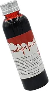 Halloween Fake Blood - Washable Fake Blood | 30/60ml Halloween Faux Blood Looks Like Real | Halloween Vampire Props Fake Blood | Stage Blood For Vampire Zombie Costumes Clothes Props