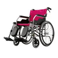 在飛比找PChome商店街優惠-輪椅 康揚KM-1510 鋁合金骨科腳輪椅