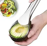 Avocado Slicer Tool - 2-in-1 Stainless Steel Avocado Cutter Slicer and Avocado Pit Remover