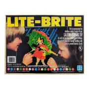 Slinger Lite-Brite Assault Girl Sticker