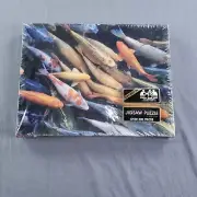 Vintage Springbok Jigsaw Puzzle 500 Pieces 1982 Rush Hour Goldfish Championship