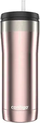 Contigo 24 oz. Uptown Dual-Sip Insulated Stainless Steel Tumbler | Macchiato