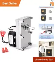1 RPM Counter Clockwise Auger Motor for Englander Pellet Stoves - Easy Install