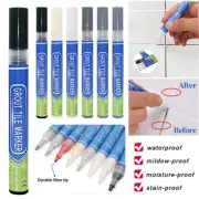 6COLORWaterproof Tile Repair Pen Wall Gap Refill Grout Refresher Marker Bathroom