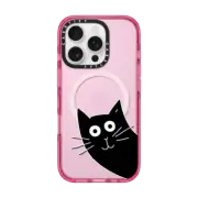 iPhone 16 Pro Impact Case MagSafe Compatible Hello Cat