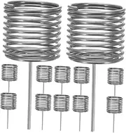 BESPORTBLE 12pcs Bonsai Fertilizer Box Plants Yard Nutrition Cups Garden Fertilizer Mesh Baskets Fertilization Container Bonsai Fertilizer Basket Orchid Nutrition Cups Silver Stainless Steel