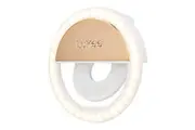 Case-Mate LuMee Studio Clip Light LED Clip Light with 3 Levels of Brightness - Gold