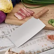 Meat Cleaver Knife Chef Knife Kitchen Knife Set Chopping Knife Bone Cutting Knife Cooking Knife with Ergonomic Wood Handle, Kitchen Essentials Gift Box for Family