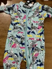BONDS SIZE 00 BONDS WONDERSUIT Zebras colourful BNWT
