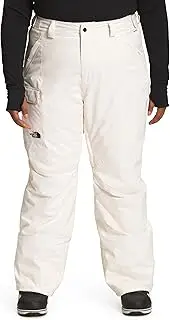 [THE NORTH FACE] Women's Freedom Insulated Pant (Standard and Plus Size), Gardenia White, 1X Plus Long