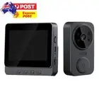 Wireless Video Door Bell WiFi Phone Intercom System with Monitor Doorbell Camera