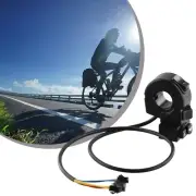 Handlebar Switch for Electric Bikes Fog Light Hazard Light Power Outlet