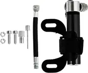 BESTOYARD 1Set Mini Bike Inflator Kit Portable Pump for Tires Balls Durable Handheld Inflator with Strong Sealing for Cycling Sports Use Easy to Install Bike