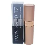 Twist and Spritz Twist and Spritz Atomiser - Rose Gold by Twist and Spritz for Women - 8 ml Refillable Spray (Empty)