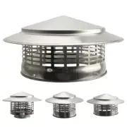Chimney Rain Cap Chimney Flue Cowl Pipe Roof Vent Cap Rain Cover Stove Pipe-Cap