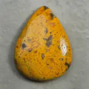 Drop shape bumble bee jasper top grade quality gemstone cabochon for jewelry