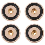 4PCS Turntable Isolation Feet Pads Aluminum Speaker Spikes Stand Foot Cones6301