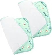 Toddmomy 2 Pack Washable Dog Pee Pad Reusable Pet Training Pad for Puppies Small Dogs Urine Mat Absorbent Leakproof Design