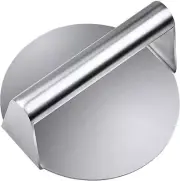 Stainless Steel Burger Press 5.5" Round - Round Burger Smasher NEW