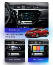 Android 10.1 Stereo FM Radio GPS Navigation Head Unit For 2014-16 Toyota Corolla (for: Toyota)