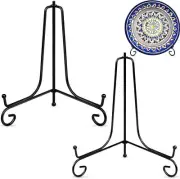 2 Pack Plate Stands For Display, Plate Holder 8 Inch , Picture Frame Stand of Me