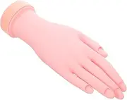 LIFKOME Nail Art Training Hand Realistic Fake Hand Model Acrylic Nails Support Sturdy Non-automatic Rebound