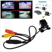 Waterproof 170° Night Car SUV Parking Rear View Reverse Backup Camera Kit