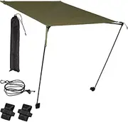 Camping Chair Shade - Lawn Beach Chairs Umbrella,Sunshade Umbrella Portable Heavy Duty Sun Lounge for Adults Travel Beach Patio Garden Sports Tailgates Fishing Hiking
