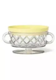 Philippe Starck x Target Plastic Snack Bowl Yellow Lid 12 Oz BPA FREE RARE HTF