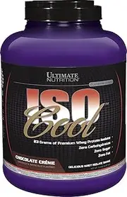 Ultimate Nutrition ISO Cool Whey Isolate Protein Powder - Keto-Friendly - Sugar, Carb and Fat-free - 23 Grams of Protein Per Serving, Chocolate, 5 Pounds