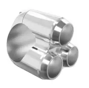 Motone 3 Button Hand Control Momentary M-Switch 7/8" Bars Motogadget Chrome