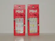 2 Kiss Mini Impress Kid's Press on Manicure Nails Spring Song & Eggcelent Day