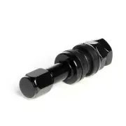 4Pcs TR48 Bolt On Tire Valve Stem Metal High Pressure Flush With Stem Cap .