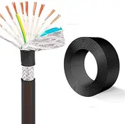 1mm² 10 Core Shielded Wire Signal Line Pure Copper Audio Line Cable 65ft/98ft/164ft 0.2/0.3/0.5/0.75/1 Square 10 Core RVVP Suitable for Intelligent Automation System(65ft,10C-1MM2)