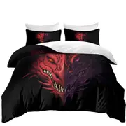 Scary Dragon Quilt Cover