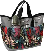 Garden Tool Bag, Heavy Duty Canvas Tool Storage Home Organizer Gardening Tool...