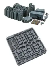 Tamiya Model kit 1/35 German Jerrycan Set (Early Type)