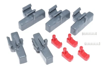 89-94 Geo Tracker / Suzuki Sidekick soft top repair bundle, 5 clips + latch kit! (for: Suzuki)