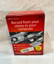 Inport Deluxe Stereo To Computer/PC Audio Recording Kit Converter Xitel