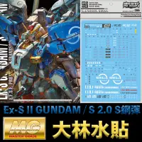 在飛比找蝦皮購物優惠-【模神】現貨 大林水貼 BANDAI 鋼彈UC MG 1/1