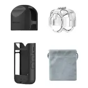Anti-fog Protector Cover Guard Cap Lens+Silicone Case For Insta360 X3 Sport Cam