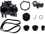 Timing Belt Kit For 12-17 Subaru WRX STI Impreza 2.5L H4 EJ257 WRX STI SH77K4 (for: Subaru)