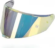 Motorcycle Anti Scratch Helmets Lens Visor Motorcycle Helmet Lens Visor Lens Helmet Goggles Suitable for GS&B S361(Yellow)