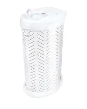 Ubbi Steel Herringbone Diaper Pail