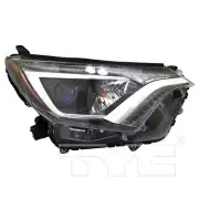 TYC NSF Right Side Halogen Headlight For Toyota RAV4 US Built 2016-2017 Models (for: Toyota)