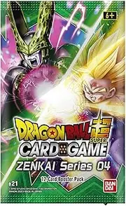 Bandai B21 Dragon Ball Super Zenkai Series Card Game Set 04 Booster Display